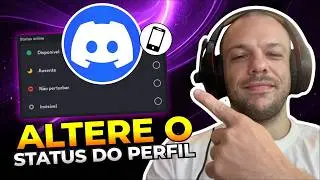 How to change your status on Discord using your phone.