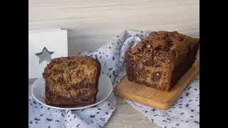 Chocolate banana bread | Chec cu banane si ciocolata