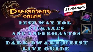 Drakensang Online |⛏️​BEST WAY FOR PICKS AND ANDERMANTES ⛏️​LIVE GAMEPLAY 🎮​ #drakensangonline