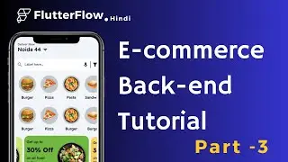 Build Ecommerce App In Flutter Without Code In FlutterFlow | FlutterFlow Tutorial In Hinidi