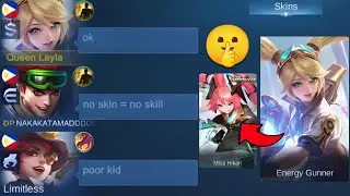 LAYLA “NO SKIN” PRANK IN SOLO RANK!!🤫 - LAYLA “MISS HIKARI” ASPIRANT SKIN GAMEPLAY!!