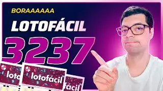 LOTOFACIL 3237! LOTOFACIL ACUMULADA EM 4,5 MILHÕES!