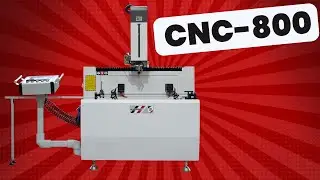 CNC 800 Copiadora CNC para aberturas de aluminio OK Industrial