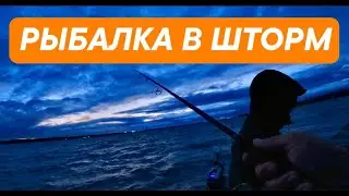 Здесь рыбы нет. Рыбалка в шторм