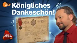 59-facher Gewinn! Bronzener Orden mit König Maximilian von Bayern räumt richtig ab | Bares für Rares