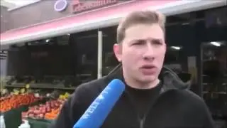 "Путин мой президент!" - В Германии у украинца взяли интервью