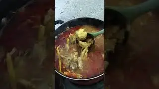 pindang ayam kampung kuah merah#shortvideo #makanenak #masakanrumahan #pindangayam#