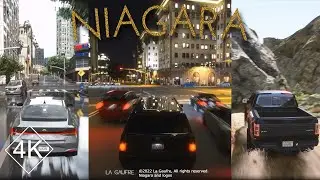 GTA 5 ✪ Niagara Release Trailer - Graphics Mod Inspired by Unreal Engine 5 - SP + FiveM - La Gaufre