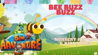 The bees buzz buzz song  🌼  ❤️  🌼 Nursery Rhymes & Kids Songs