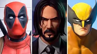 All Fortnite Crossover Trailers (Seasons 1-14)
