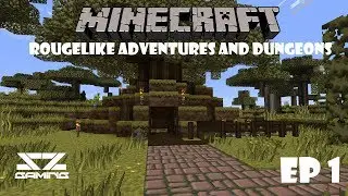 Minecraft Rougelike Adventures And Dungeons  EP1 - Getting started