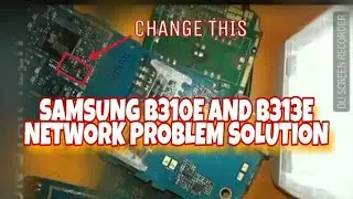 Samsung B310E|B 313E network problem | no service problem solution