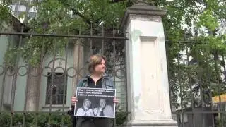Belarus Embassy Picket