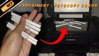 Apa Yang Terjadi Jika Rokok🚬 Di Fotocopy??! | Experiment Fotocopy #1