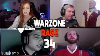 Warzone Twitch Streamers Ultimate Mega Rage compilation #34