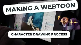 How I Draw Characters using 3D Models✏️🎨|| BEGINNER Webtoon Artist Clip Studio Paint TUTORIAL