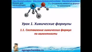 Составление химических формул по валентности