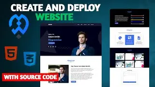 Build and Deploy an Amazing Developer Portfolio with HTML and CSS only - With Source Code