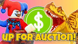 Rare Giant LEGO Sculptures Up for Auction Now!