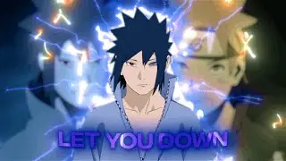 Naruto X Sasuke - Let Me Down Slowly [Amv/Edit]