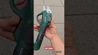 NEW Electric Pruning Shears 4v with safety sensor #pruning  #pruningshears #parkside