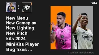 PES 2024 MOBILE V2.0 | FULL GAME, FIX BUGS, NEW MENU... #fifa16android