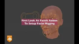 BSLIVE First Look At FaceIt Addon To Setup Face Rig For iPhone X