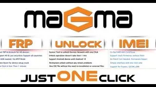 SAMSUNG A12 FRP UNLOCK WITH MAGMA TOOL// ALL SAMSUNG FRP JUST ONE CLICK MAGMA TOOL//MAGMA TOOL//FRP