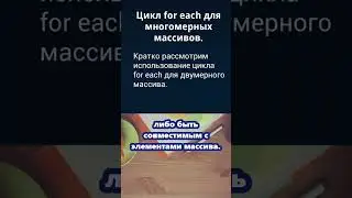 Java для QA Auto. Цикл for each для многомерных массивов.