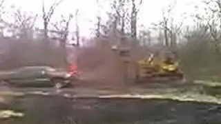 150 IH pulling a duramax out