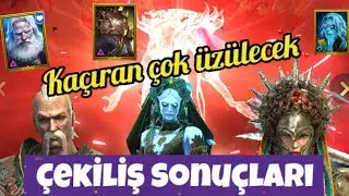 Çekiliş SONUÇLARI !