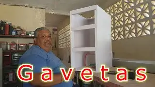 Como Hacer Un Gabinete de Piso en Modulos Paso a Paso  Parte 3 (gavetas)