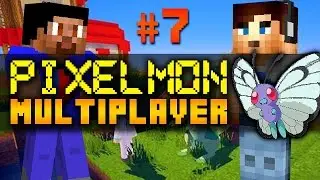 Minecraft Mods PIXELMON MULTIPLAYER - PIXELTOWN #7 with Vikkstar & Ali A (Minecraft Pokemon Mod)