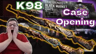 NEW PUBG K98 PROGRESSIVE TIGER HUNTER CASE OPENING || BLACK MARKET 2025