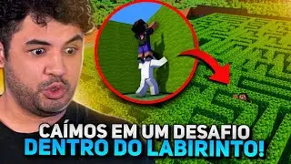 DESBRAVAMOS O LABIRINTO DO MINECRAFT - MINECRAFT S02 