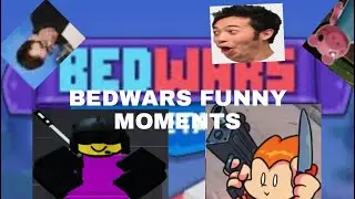 Roblox bed wars (funny moments)