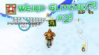 [MKWii] Weird Glitches?! #2 - DK Summit/Snowboard Cross Lap Count Glitch!