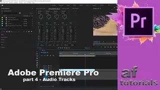 Adobe Premiere Pro - Part 4 - Audio Tracks