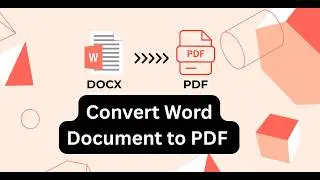 How to Convert Word to PDF Online | Free DOCX to PDF Converter Online | iMZi PDF
