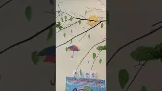 Сезонное украшение для детского сада. #детский_сад#весна#украшаем группу#обряд#веснянки#птички