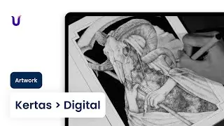 Cara Merubah Gambar Dikertas Menjadi Gambar Digital - #Artwork  | UNREVE