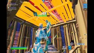 1 sweat vs 9 noobs in creative fill (fortnite)
