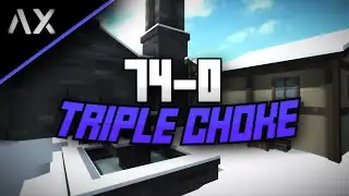 WILD 74-0 TRIPLE NUKE CHOKE!?! | feat. xTeiwaz [ax] [Krunker]