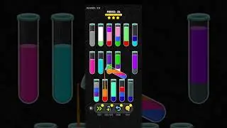 color water sort 3D level 518