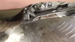 Замена цепи на вездеходе Литл.