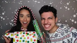 I wrapped my sister in GIFT WRAP for Christmas... 🎁