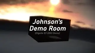 Halo 2 Trick/Glitch - Johnson's Demo Room (E3 2003 - 