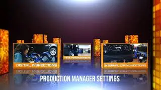 Todays Tip Production Manager Setup