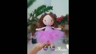 Кукла крючком.
