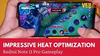 REDMI NOTE 11 PRO: Impressive Heat Optimization for Gaming!
